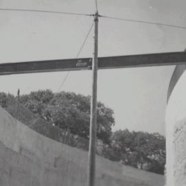 Construction of the circular cut, near Bradfield Highway Millers Point, 1942