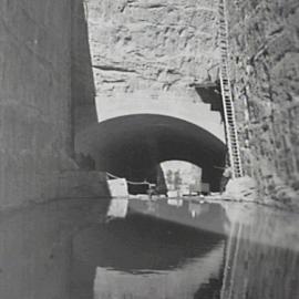 Construction of the tunnel under the Bradfield Highway Millers Point, 1941