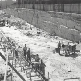 Roadworks, York Street North The Rocks, 1941