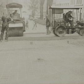 Reconstruction of Bridge Street Sydney, 1932