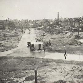 Garrett Street, Brisbane Street area resumption Surry Hills, 1929