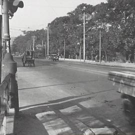 Horse and cart on Parramatta Road Glebe, circa 1930