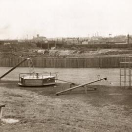 Play equipment at Camdenville Park, May Street St. Peters, circa 1950