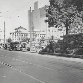 Hyde Park Rockery, College Street Sydney, 1936