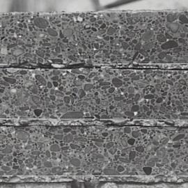 Sections of rolled concrete removed from William Street Sydney, 1934