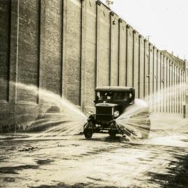 Council street flushing machine No. 1,079, Balfour Street Chippendale, 1928