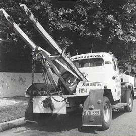 Eastern Suburbs Towing truck, Sydney, 1962