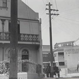 View south-east on Craigend Street, Darlinghurst, 1940