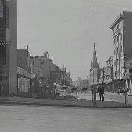 Pedestrian on Darlinghurst Road Darlinghurst, 1935