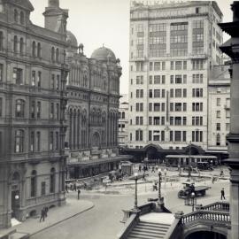 Removal of the Druitt Street men's convenience, Druitt Street Sydney, 1933