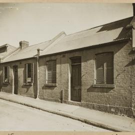 Print - Houses in Duke Street Woolloomooloo, 1912