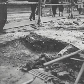 Resurfacing and widening of Druitt Street Sydney, 1931