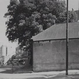 Corner of Elizabeth Bay Road and Baroda Lane Elizabeth Bay, 1940
