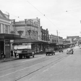 Looking east along Enmore Road Enmore, circa 1940