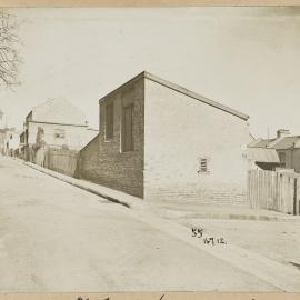 Print - Streetscape, corner of Duke Street and Reid Avenue Woolloomooloo, 1912