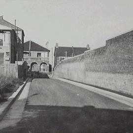 Furber Lane reconstruction, RAS Showground Paddington, 1932