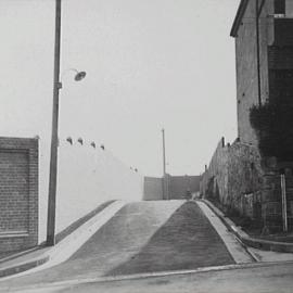 Furber Lane reconstruction next to RAS Showground, Furber Lane Paddington, 1932