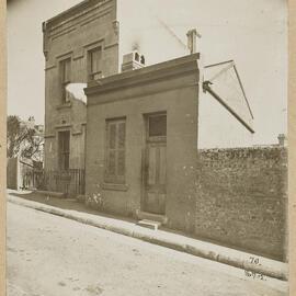 Print - Buildings on Duke Street Woolloomooloo, 1912