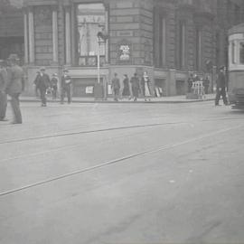 Bank of NSW, corner George and Wynyard Streets Sydney, 1942