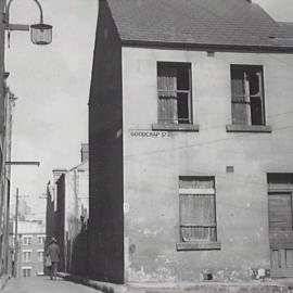 Streetscape with terrace, Little Riley Surry Hills, 1940