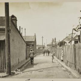 Print - Streetscape, Edward Lane Pyrmont, 1915