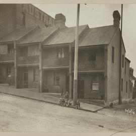 Print - Australian Thermit Company Limited building and terrace houses, Pyrmont Street Pyrmont, 1916