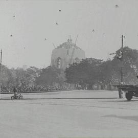 Hyde Park South, Liverpool, College and Oxford Streets Sydney, 1933