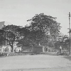 Hyde Park South, corner Liverpool and College Streets Sydney, 1934