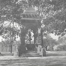 Frazer Fountain, Hyde Park South, College Street Sydney, 1935