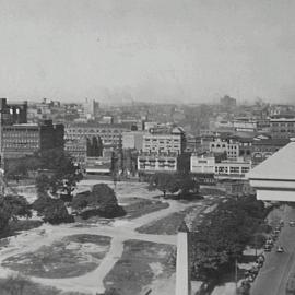 Construction of Anzac War Memorial, corner Liverpool and College Streets Sydney, 1932