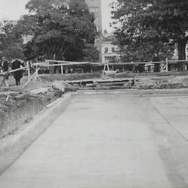 Construction of ANZAC War Memorial and Pool of Reflection