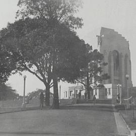 Anzac War Memorial, looking north east, corner Liverpool and Elizabeth Streets Sydney, 1934