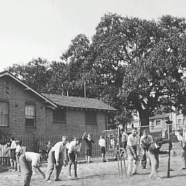 Moore Park children's playground, corner Moore Park Road and Anzac Parade Moore Park, 1936