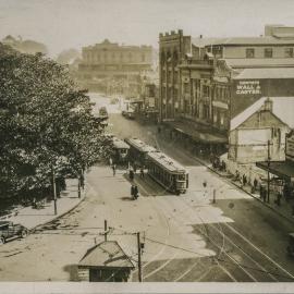 Intersection of Parramatta and City Roads, 1929