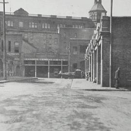 State of the road prior to reconstruction, Pier Street Haymarket, 1932