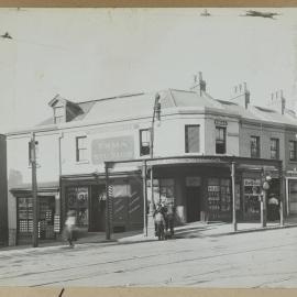 Print - Esma Studios, corner of Oxford and Crown Streets Darlinghurst, circa 1910