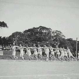 Athletics, Moore Park Recreation Centre, Moore Park Road and South Dowling Street Sydney, 1933