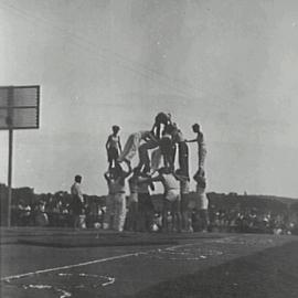 Gymnastics, Moore Park Recreation Centre, Moore Park Road and South Dowling Street Sydney, 1933