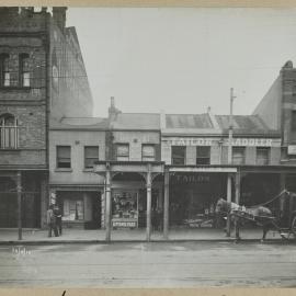 Print - Crecy Hotel and commercial business, Oxford Street Darlinghurst, 1910