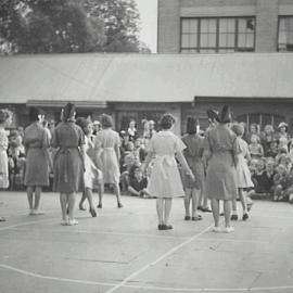 Folk dancing, Camperdown Park Children's Playground, Australia Street Camperdown, 1935