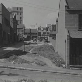 Widening and resumption of Poplar Street Surry Hills, 1940