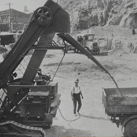 Excavation at Wattle Street Depot, corner Fig and Wattle Streets Pyrmont, 1931