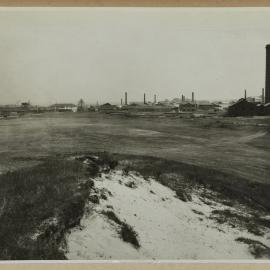 Print - Sydney City Council Garbage Destructor in Moore Park, circa 1930