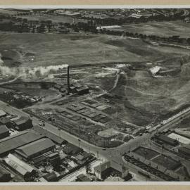 Print - Sydney City Council Garbage Destructor, Moore Park, circa 1930