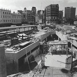 Devonshire Street Tunnel extension, Railway Square Haymarket, circa 1970-1979