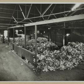 Print - Interior of Sydney City Council Garbage Destructor in Moore Park, circa 1930