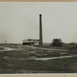 Print - Sydney City Council Garbage Destructor Moore Park, 1933