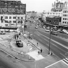 Railway Square and Broadway, George Street Haymarket, 1973