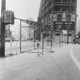 Scaffolding, Railway Square Haymarket, 1973