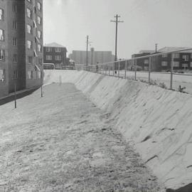 William McKell Place Housing Commission flats, Redfern Street Redfern, 1964